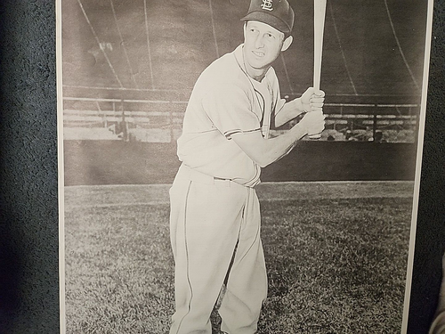 Vintage STAN MUSIAL B&W Poster 25.5x37.5 Cardinals JWK Sports HOF Rare - Picture 3 of 5