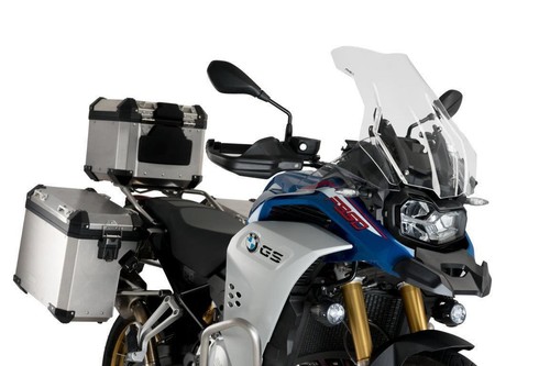 Puig Touring Screen Windshield Light Smoke BMW F750 F850 GS & Adv 2018 - 2024 - Picture 3 of 5