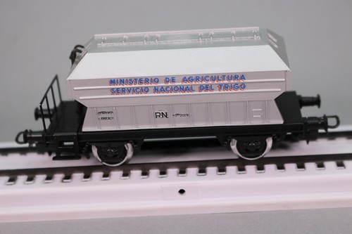 ZA989 Electrotren Wagon Ho 1400 Tremie transport cereale longueur 105 mm - Picture 6 of 7