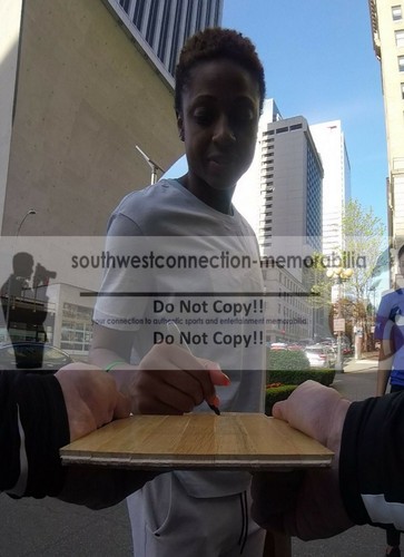 Tiffany Mitchell Signed Basketball Floor Indiana Fever WNBA Beckett Autograph - Picture 2 of 5