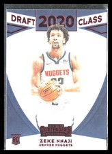 Zeke Nnaji 2020 Panini Contenders Draft Picks #8     2020 Draft Class Red