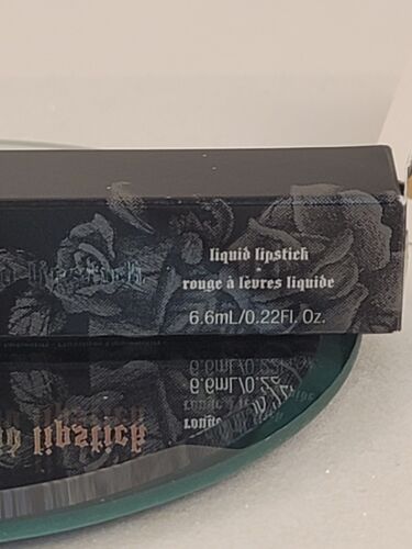 Kat Von D Everlasting Liquid Lipstick LUDWIG 0.22 fl oz Full Size BNIB RARE - Picture 9 of 11