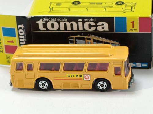 Tomy Tomica Fuso Hato Bus Black Box Vintage Diecast Modellauto - Bild 6 von 10