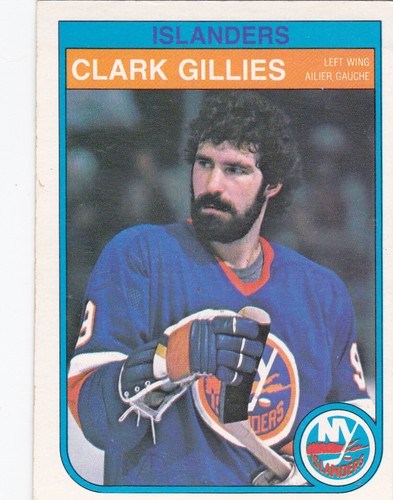 82/83 OPC...CLARK GILLIES...CARD # 201...ISLANDERS...FREE COMBINED SHIPPING