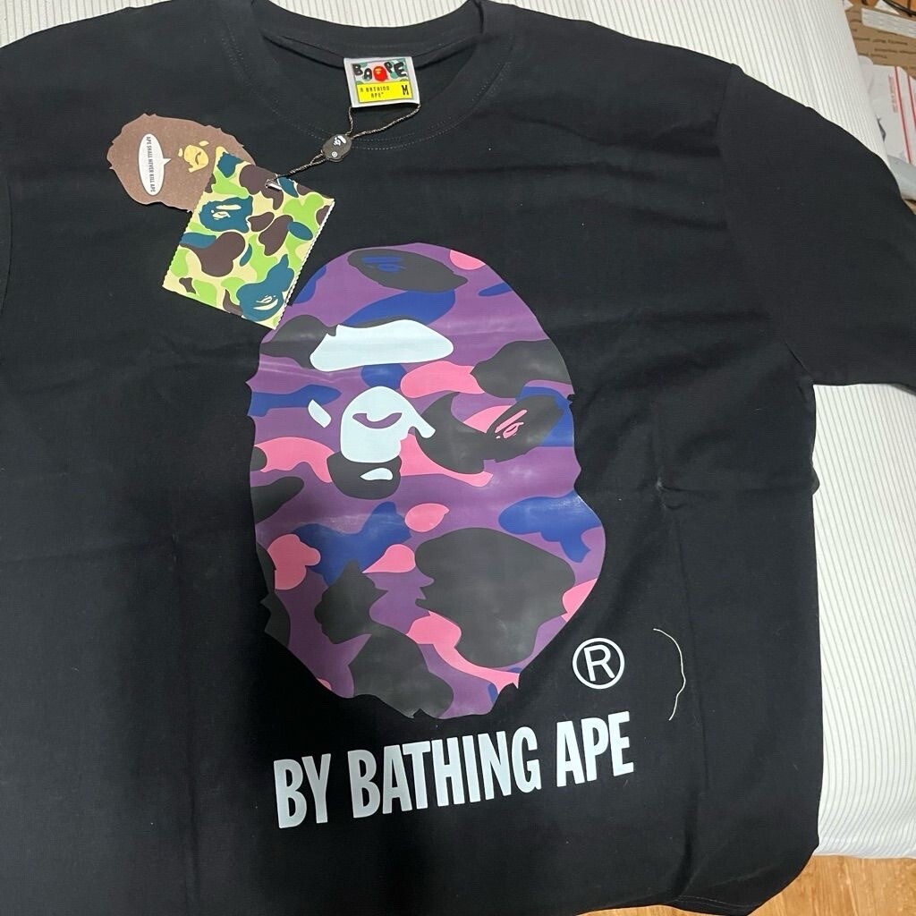 Black and purple A Bathing Ape shirt, Brand New | eBay