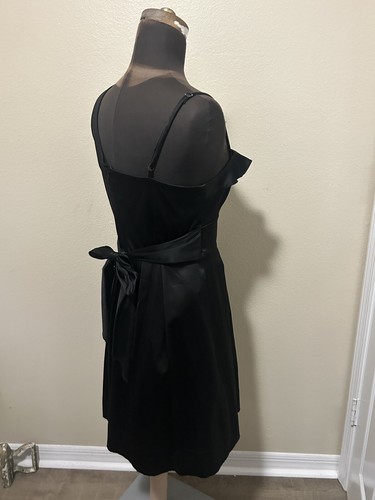 LBD Little Black Dress Homecoming Prom Holiday Cocktail Dress Size 11 - Picture 7 of 9