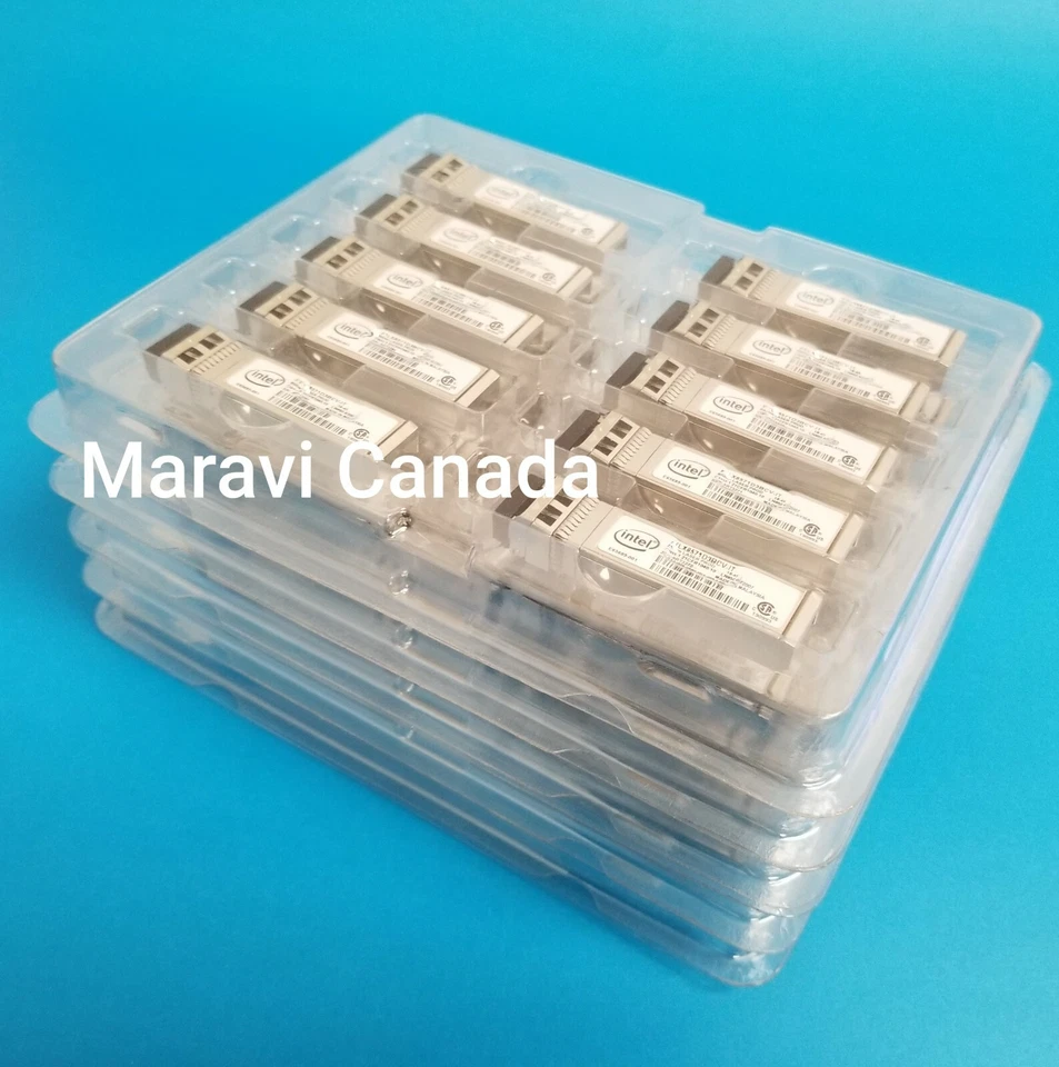 Intel 10GB SFP+ Transceiver E10GSFPSR FTLX8571D3BCV-IT X520-DA2 E65689-001 X710 - Image 2 of 2