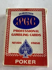 Hoyle P.G.C. Professional Gambling Cards Poker "21" Special Nevada Finish