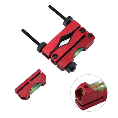 ⁺Red Reticle Leveling System Aluminium Alloy Scope Alignment Level Tool For Cars - Picture 3 of 12