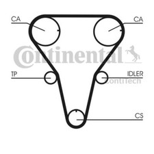Continental Ctam CT1047K1 Zahnriemensatz für Mazda 323 P V 323 F V 323 S V