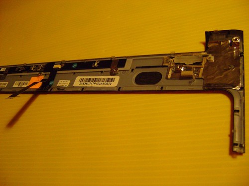 HP Pavilion DV6Z-1100 Power Hinge Button Cover 38UT1KATP10 - Picture 8 of 12