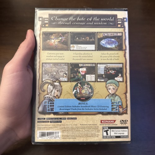 Suikoden Tactics (PlayStation 2 PS2) Brand New - Factory Sealed - Picture 6 of 6
