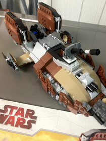 LEGO Star Wars Pirate Tank (7753) – Complete Build + Minifigures + Manual