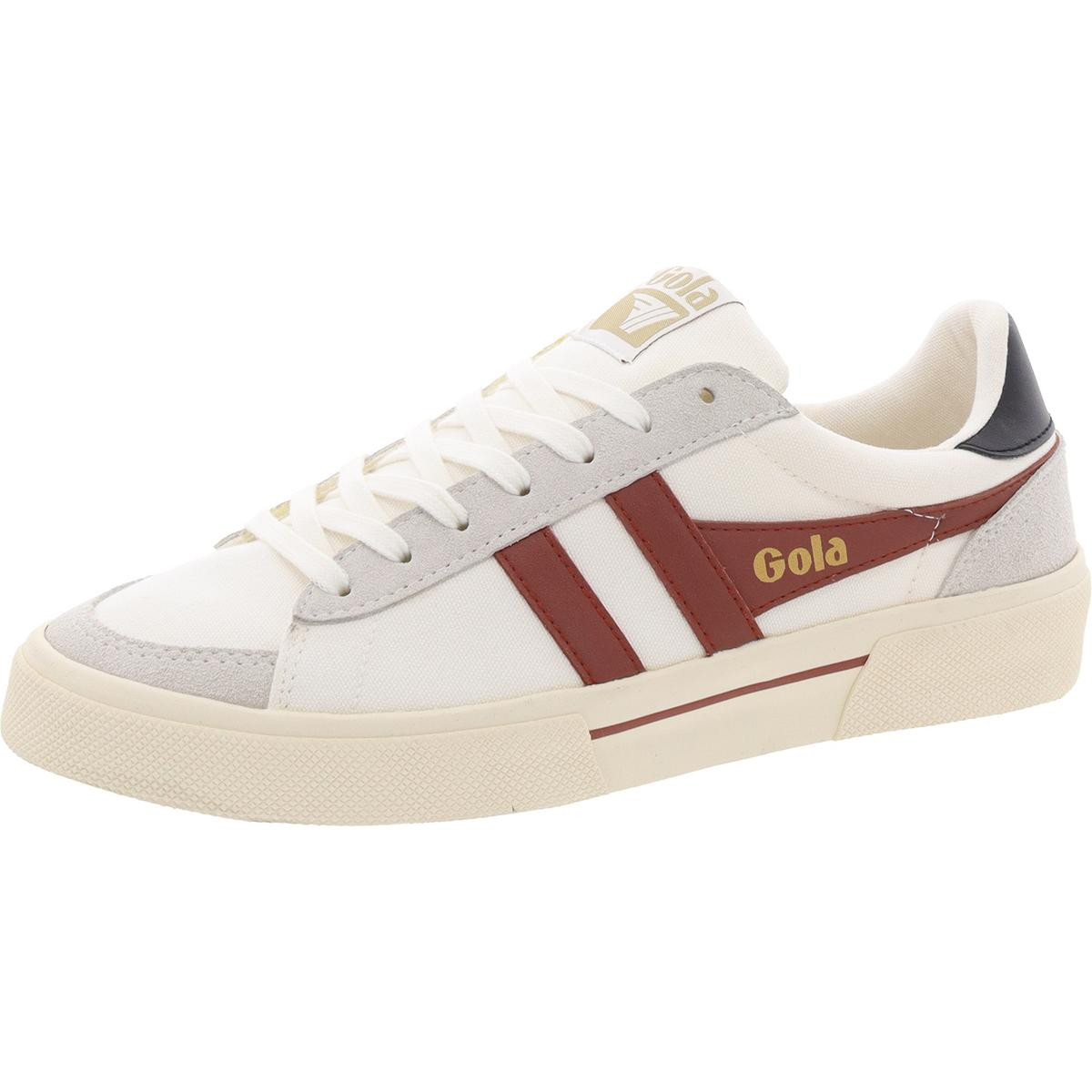 Женские белые повседневные и модные кроссовки Gola на шнуровке 8 Medium (B, M) BHFO 9721