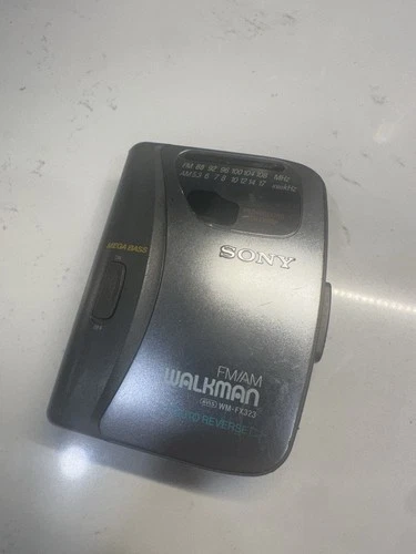 Sony Walkman WM-FX323 AM/FM Portable Stereo Cassette Player Black