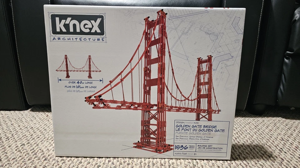 Knex Architecture Eiffel Tower & Golden Gate Bridge 2 Pack (Read Description) - Image 3 of 3