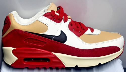 Nike Air Max 90 Low CD6864-200 Sesame Red Clay Youth Gr: 5Y - Gebraucht - Bild 4 von 12