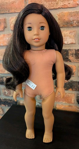 Muñeca American Girl Nanea Mitchell pelo castaño hawaiano + ojos verdes, Pleasant Co - Imagen 9 de 17