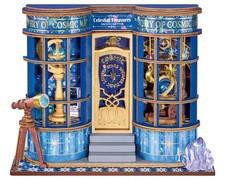 Robotime Rolife Mini Store Magic Astronomy Shop DIY Miniature 3D Wooden Model