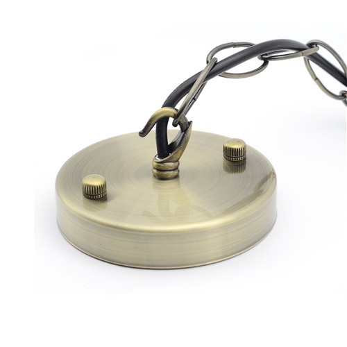 Vintage E27 Ceiling Rose Chain Pendant Chandelier Light Lamp Holder Fitting New - Picture 7 of 16