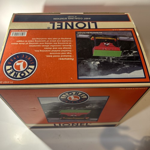 Lionel - Calibro O - #497 Stazione di carbone #6-14107 con scatola - Foto 3 di 8