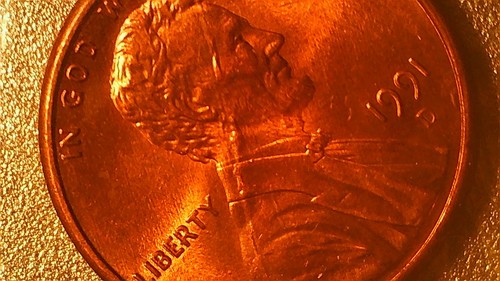 1991 D Lincoln penny with error die crack - Picture 3 of 7