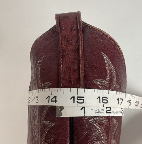 Rios Of Mercedes Full Quill Ostrich Cowboy Boots Men’s 8 | Women’s 9 Exotic - Picture 7 of 21