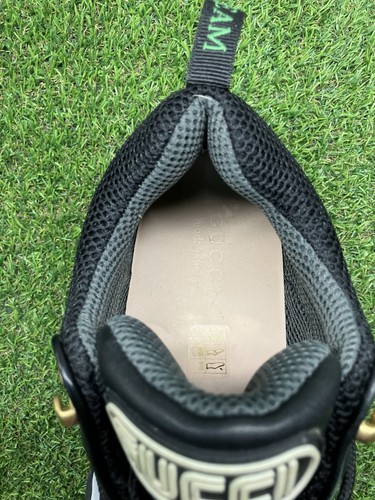 Taglia 8 G (8.5 US) - Gucci Flashtrek 'SEGA Black Leather' | PULITO | OTTIME CONDIZIONI! - Foto 7 di 17
