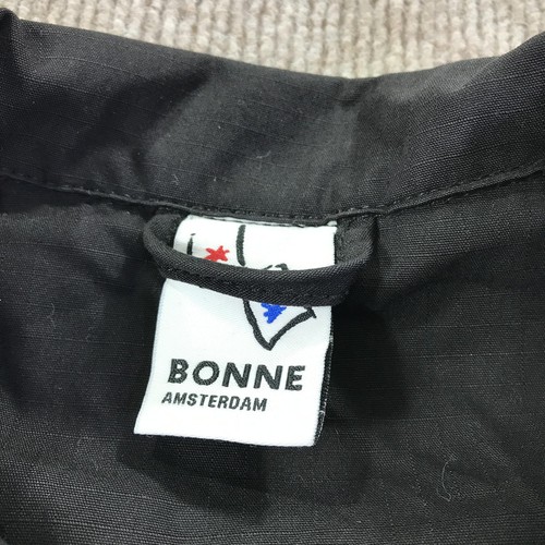 Bonne Amsterdam Giacca Uomo XXS Nero Doppiopetto Abbigliamento da Lavoro Chore Cappotto Cotone - Foto 4 di 14