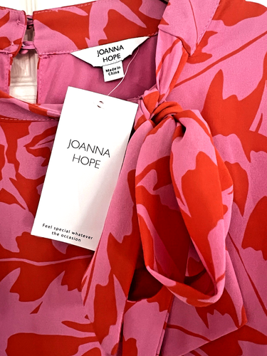 ☆Stunning Joanna Hope Occasion Dress, Pink/Orange☆Plus Size 24☆BNWT☆Wedding☆ - Picture 3 of 6