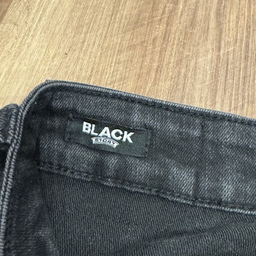 Buffalo David Bitton Men Jeans 36x32 Black Denim Story Straight 32" Inseam - Picture 3 of 9