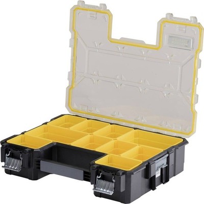 STANLEY Sortimentskoffer (L x B x H) 446 x 109 x 330 mm Anzahl Fächer: 10 Inhalt