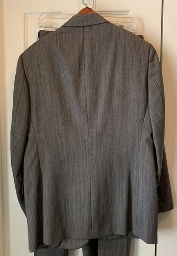 VTG Men's Christian Dior Suit Gray Wool - Picture 4 of 16