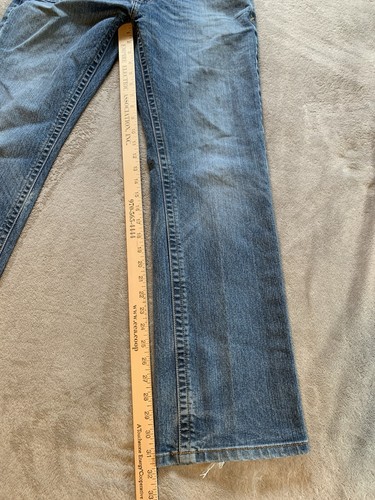 Ariat Rebar M5 Jeans Herren Größe 30x32 Blau Slim Straight Arbeitshose DISTRESSED - Bild 9 von 19