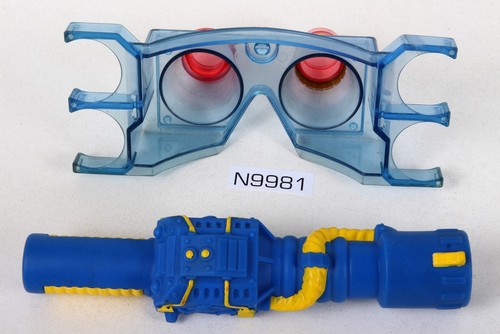 Ecto-Goggles Ecto-Popper Juego de rol incompleto The Real Ghostbusters - Imagen 3 de 3