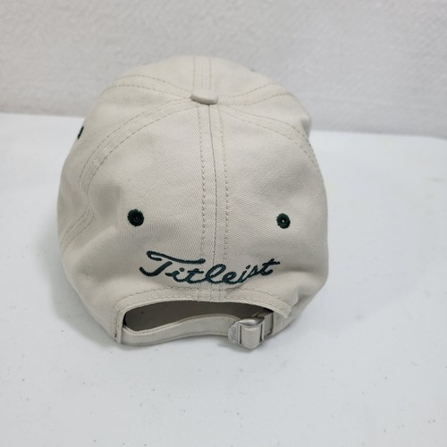 Titleist Beige New Era Adjustable Cap Green Raised Lettering 32325-2Clo4 - Bild 3 von 6