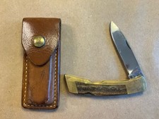 Vintage Gerber 97223 Portland Oregon USA  Pocket Knife W/ Sheath