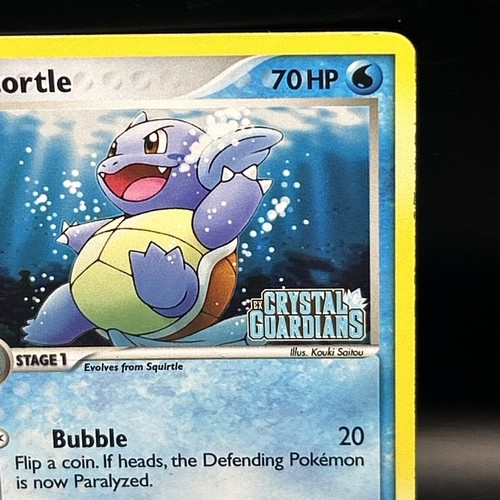 Wartortle (42/100) Ex Crystal Guardians Holo Karte Pokémon 2006 Nintendo - Bild 3 von 13