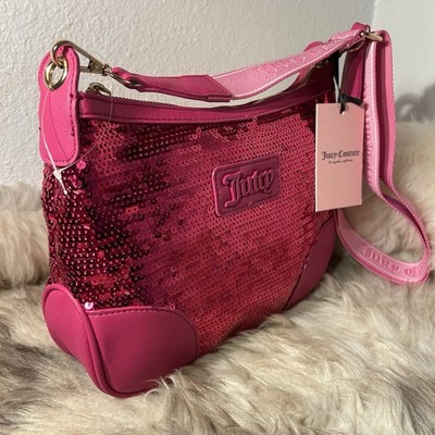 新品＊正規品 Juicy Couture ボディバッグ ベロア スエード ピンク NWT Juicy Couture Blank Canvas Crossbody Bag - Pink #16
