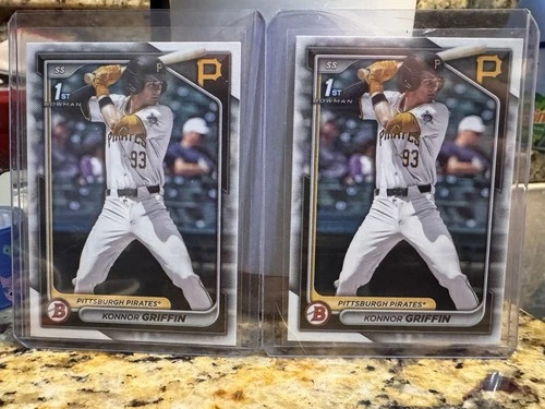 (2) 2024 Bowman Draft Konnor Griffin 1st Bowman Paper #BD-22