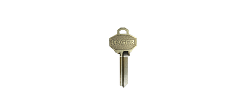 Hager 165065 3907 H1 KEY BLANK - Picture 6 of 6