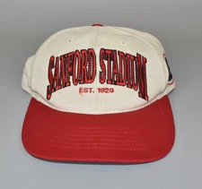Georgia Bulldogs Sanford Stadium Twins Enterprise Vintage Snapback Cap Hat