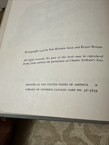 Three Boys and a Train by Nan Hayden Agle & Ellen Wilson Scribner's 1956 Library - Picture 6 of 13