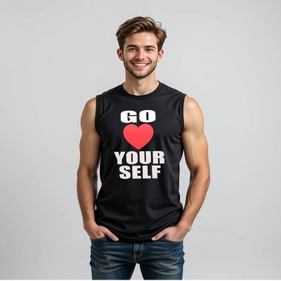 Go Love Yourself Men's Muscle Shirt Sleeveless Top