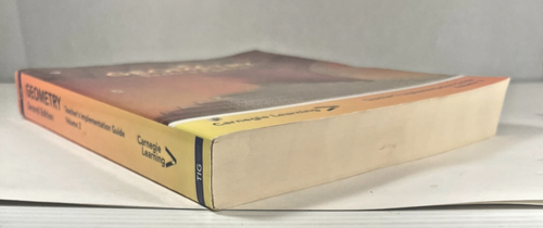 Geometry 2nd Ed. Carnegie Learning Teacher Implementation GD 2010 9781936152728 - Picture 3 of 8