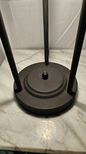 Vtg Robert Sonneman Style Saturn Lamp Black With Dimmable Switch Vintage 1991... - Picture 3 of 14