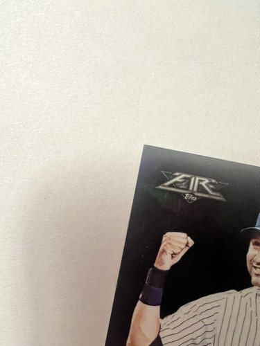 2018 Topps Fire Derek Jeter #2 Black Onyx SSP SSSP  🔥 RARE  HoF 🔥  - Picture 6 of 15