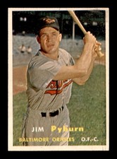 1957 Topps #276 Jim Pyburn RC EXMT/EXMT+ X3180636