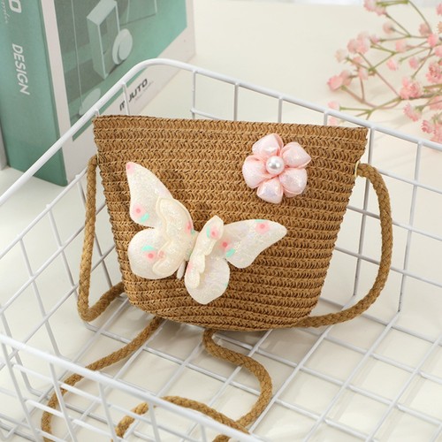 Shell Shape Crossbody Bag Butterfly Flower Shoulder Bag Children Girls - Picture 14 of 16