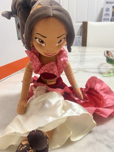 Disney Parks Princess Elena of Avalor Plush Cloth Doll 20" Stuffed Red Dress - Picture 6 of 6